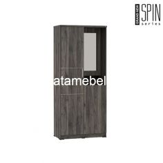 Lemari Pakaian 2 Pintu + Cermin - ACTIV New Spin LPM 231 / Columbia Nussebaum